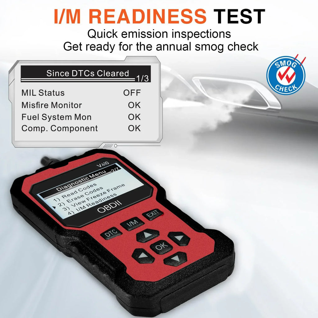 OBD2 Automotive Scanner Diagnostic Tool Engine Fault Recognizer for Vehicles Since 1996