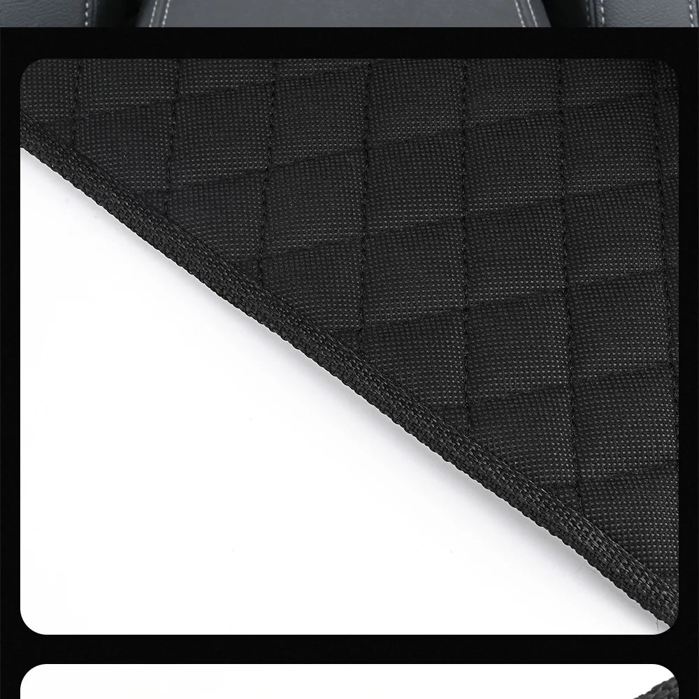 Large Car Middle Seat Storage Bag with Net Pocket
