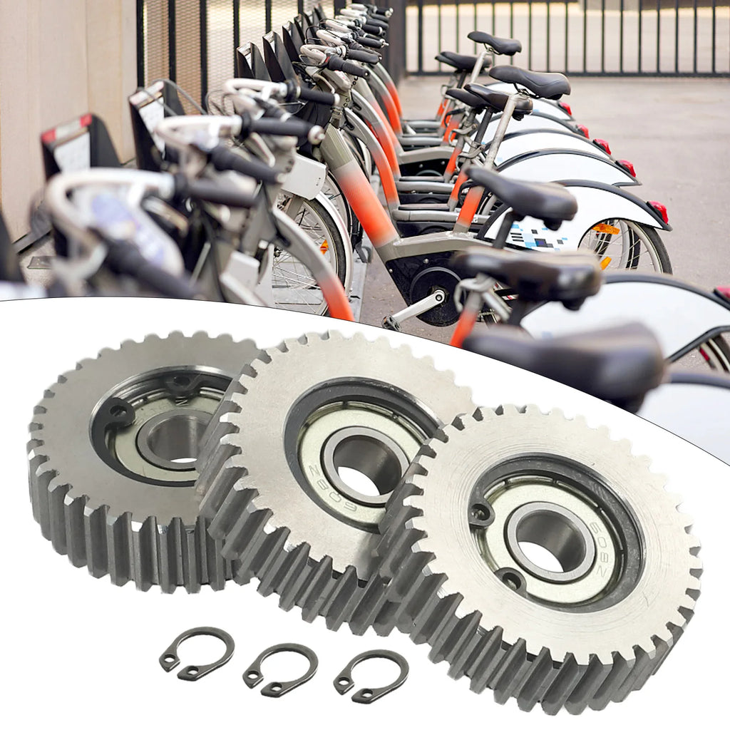 3Pc Electric Bicycle Planetary Gear 36 Teeth Gears Steel Motor Gear E-bikes Parts For-Bafang Motors 38mm 8mm E-bikes Accessories