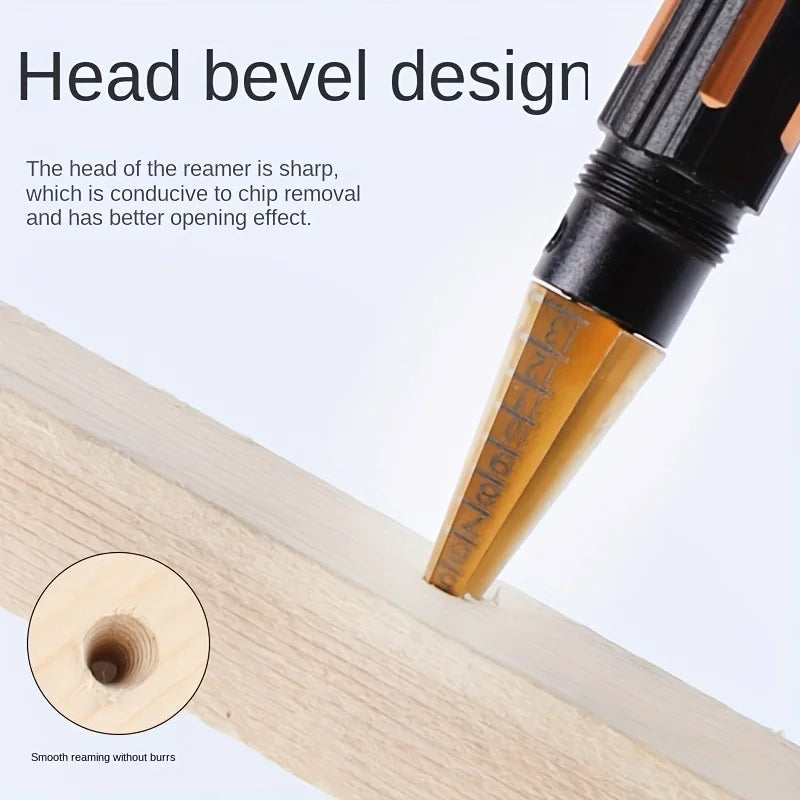 Hole Expansion Drill Bit Set for Woodworking, Model Making, and DIY Crafts