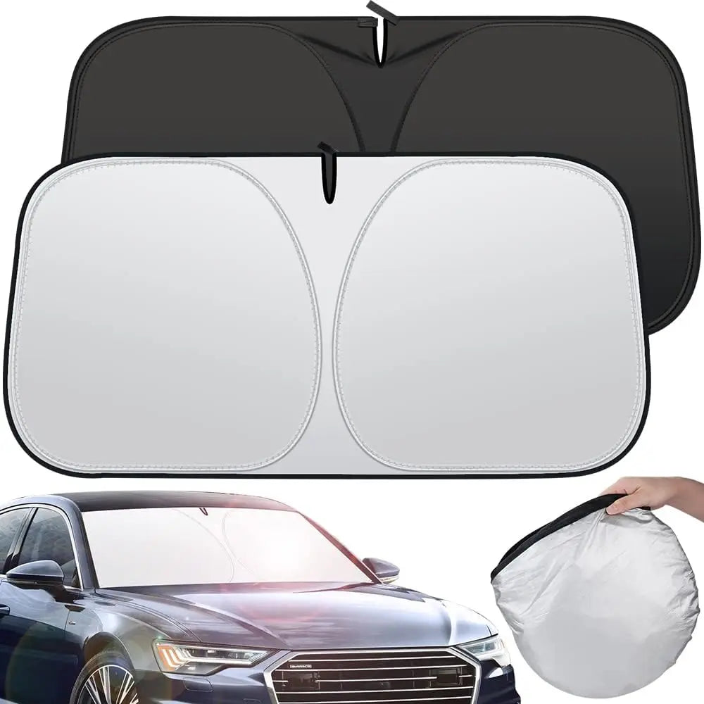 Auto Folding Sun Shade Windshield Visor Cover Car Front Window Sunshade UV Protection Summer Styling Accessories