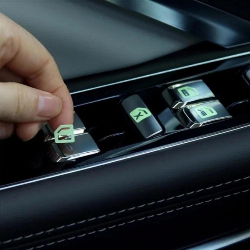 Luminous Window Lift Button Stickers for Toyota Models - view 5