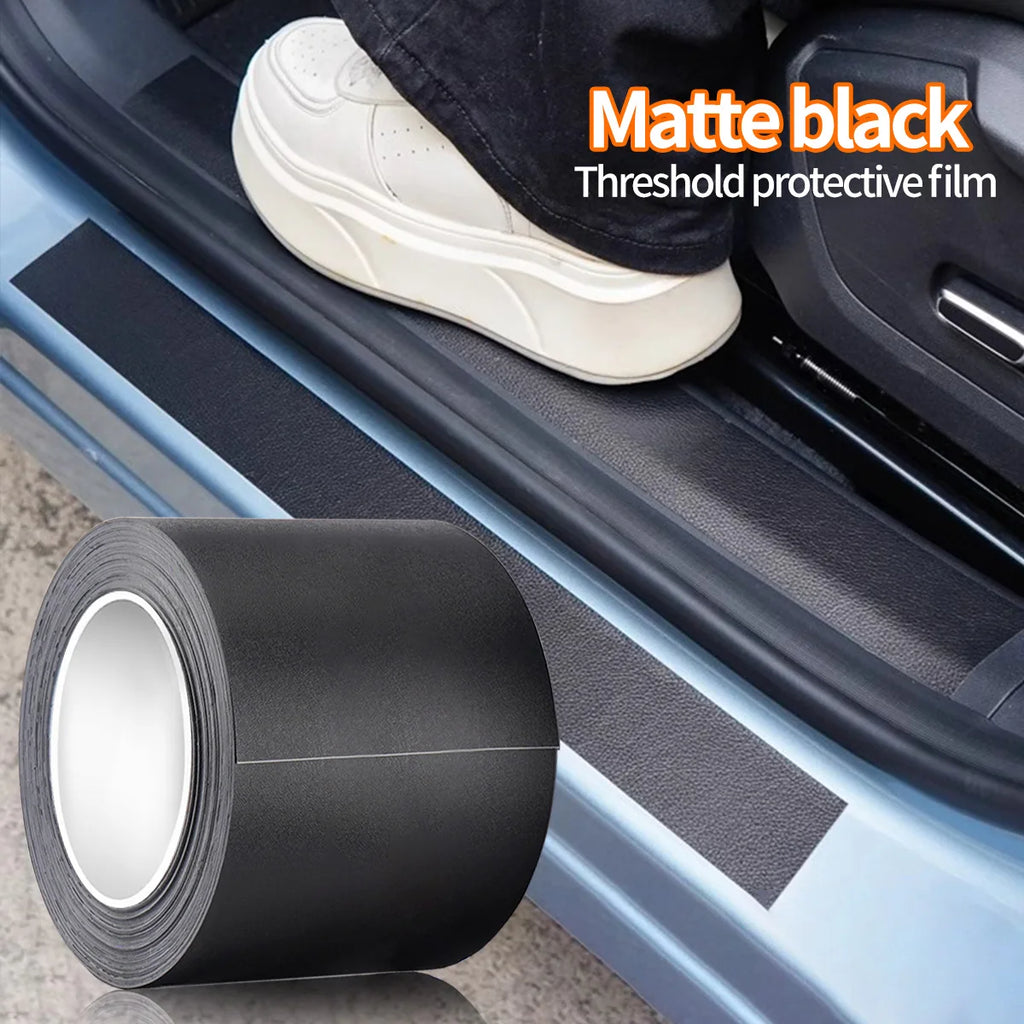 Matte Black Car Protective Film – Scratch & Water Resistant