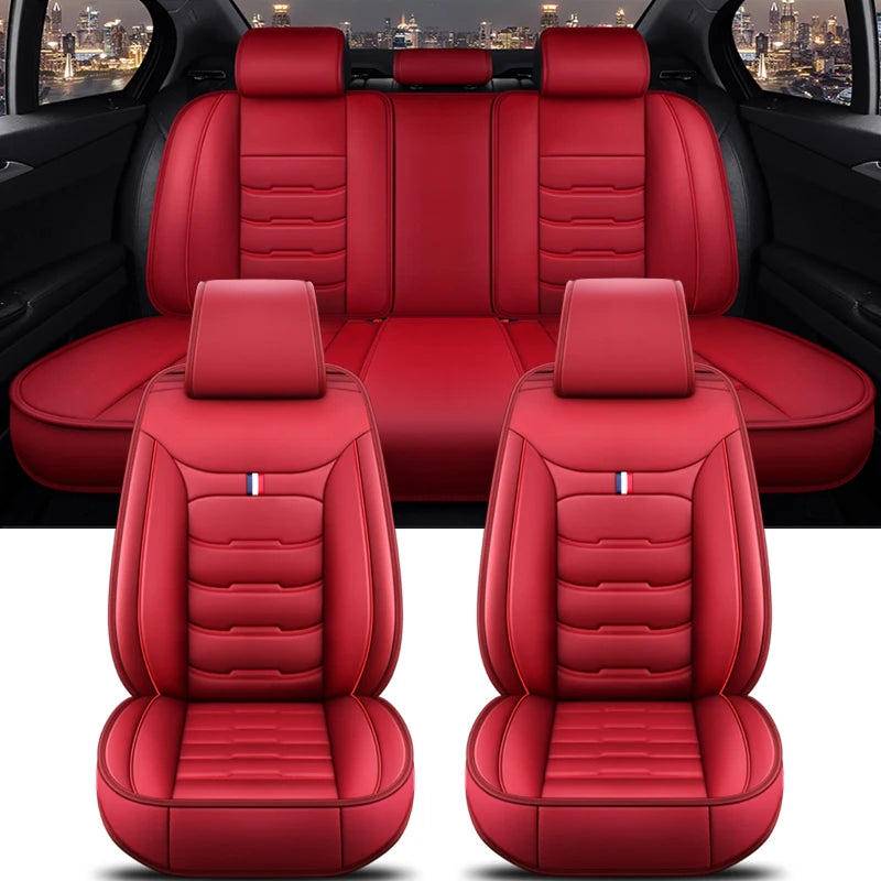 PU Leather Car Seat Covers for BMW 5 Series (F10, G30, E60 and More)