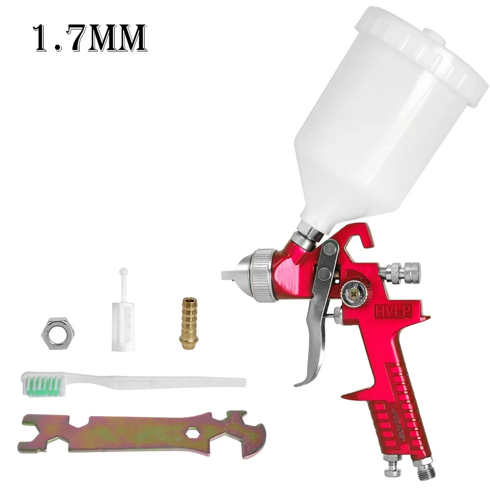 1.4mm 1.7mm 2.0mm Professional HVLP Spray Gun Home Automatic Paint Spray Tool