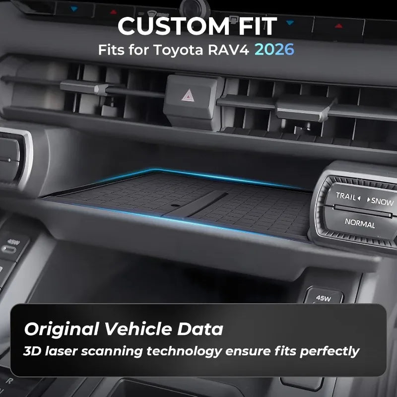 Wireless Charging Silicone Anti-Slip Pad for Toyota RAV4 2026 - view 3