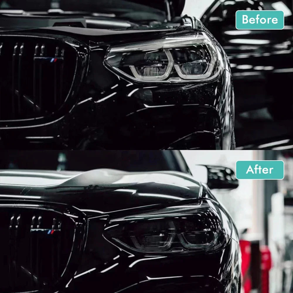 Car Headlight Taillight Tint Film – Gloss Light Smoke PVC Wrap - image 5