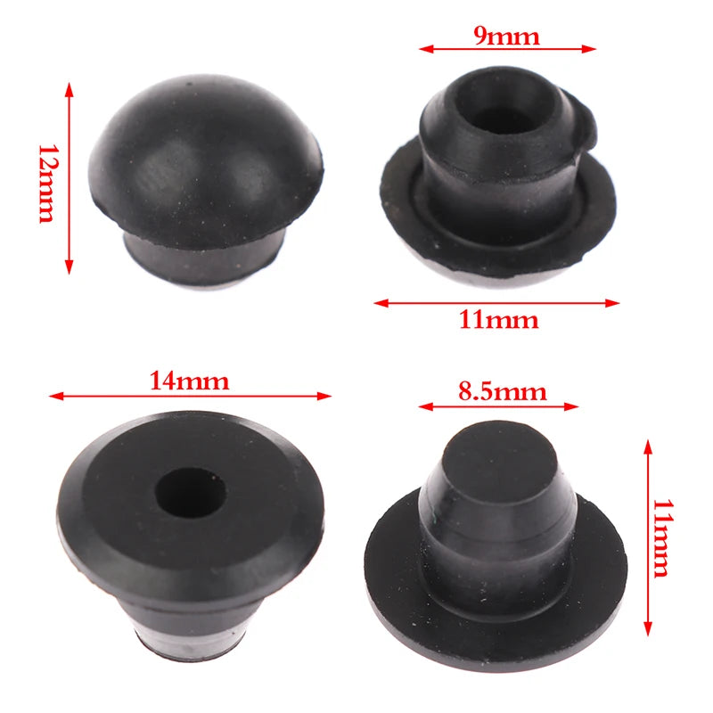 10/20Pcs Floor Jack Plugs Floor Jack Oil Filler Plugs Rubber Hydraulic Filler Bung Premium Rubber Waterproof Moisture Proof