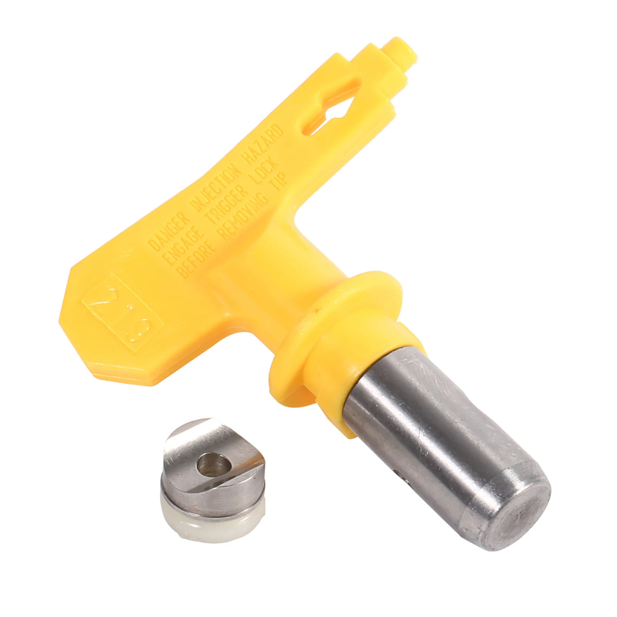 Reversible Tungsten Steel Airless Paint Spray Gun Tip Nozzle Accessory Home Garden