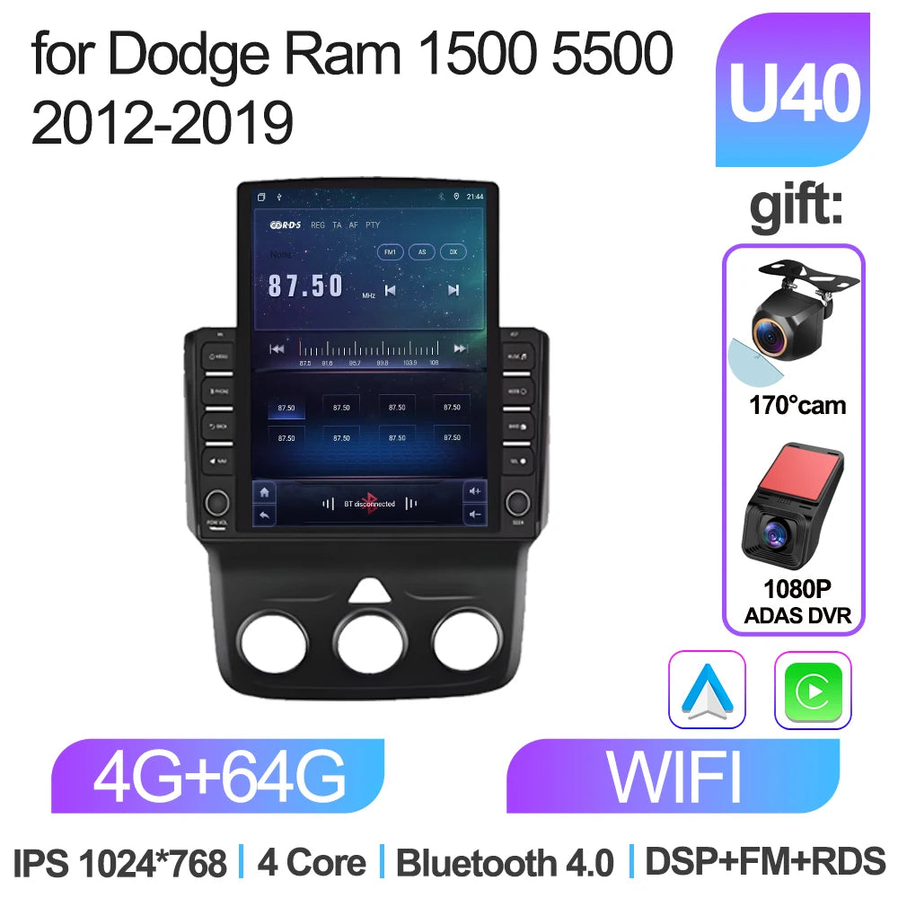 9.7-inch Android CarPlay Stereo for Dodge Ram 2012-2019 - image 50