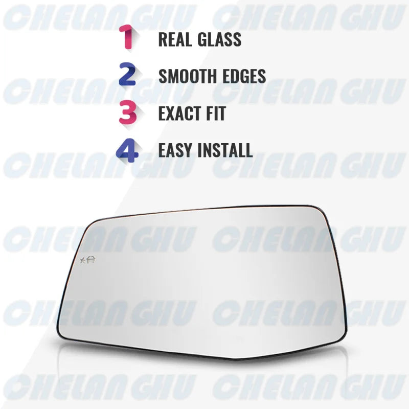 Heated Left Side Blind Spot Mirror for 2019-2023 Chevy Silverado 1500 - image 4