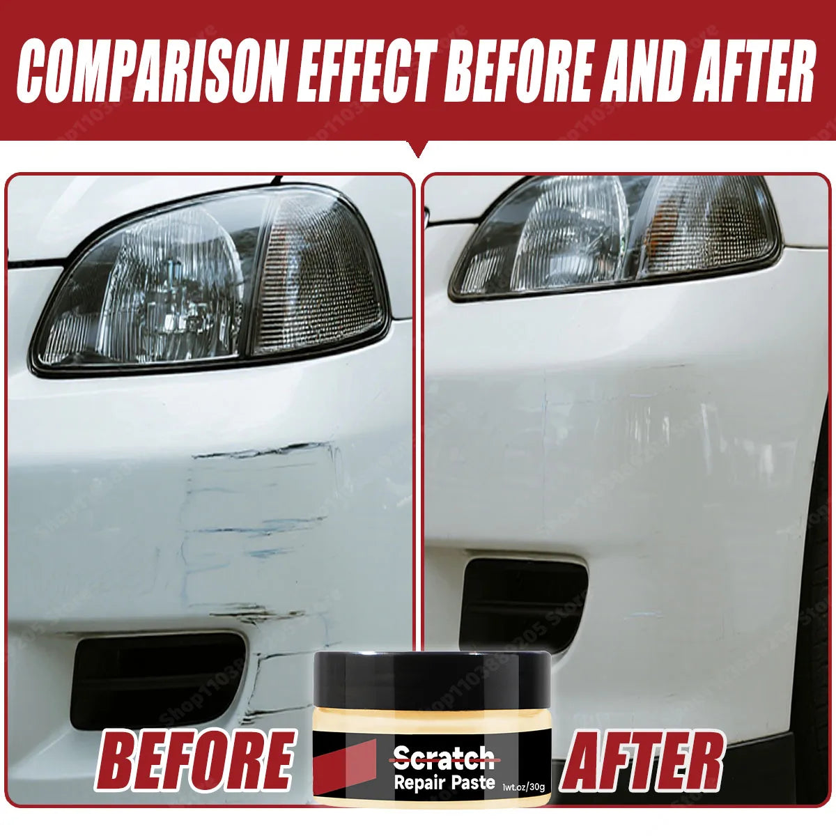 Car Scratch Remover 30ml - Quick Paint Scratch Repair & Polish - image 4