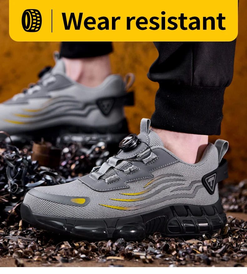 Men's Rotating-Buckle Tactical Safety Boots - image 14