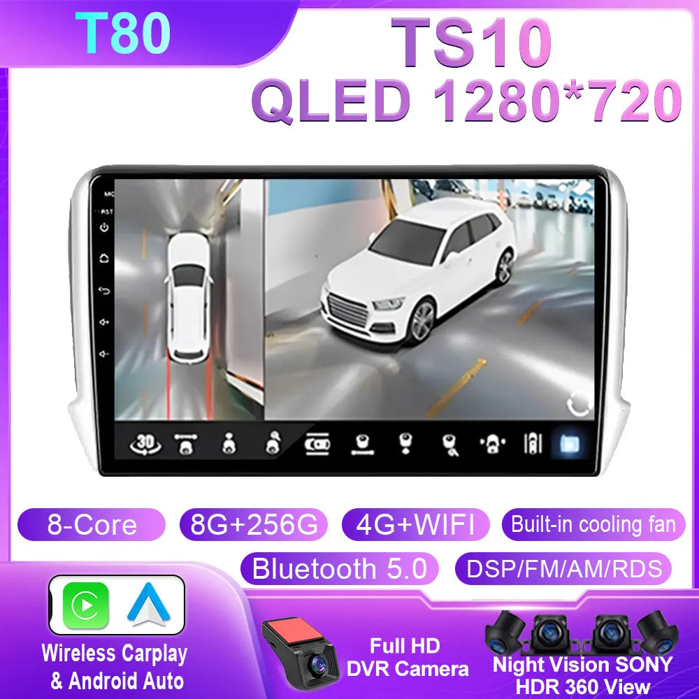 Android Car Stereo for Peugeot 2008/208 2012-2018 Touchscreen - image 12