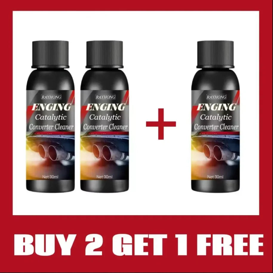 Catalytic Converter & Engine Cleaner, 30ml (Pack of 3)