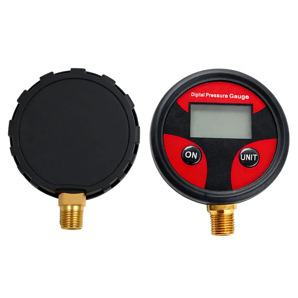 1/8 Digital Tire Pressure Gauge LCD Backlight LED Digital Tire Pressure Gauge Pressure Gauge for Car Pressure Tester