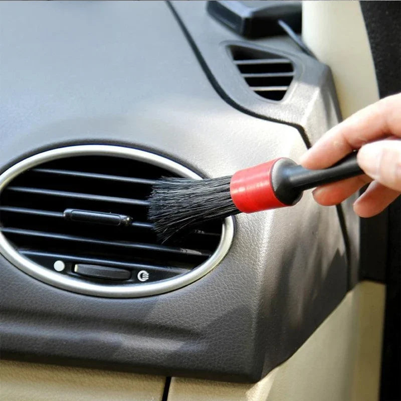 5-Piece Car Detailing Brush Set – Vents & Wheels