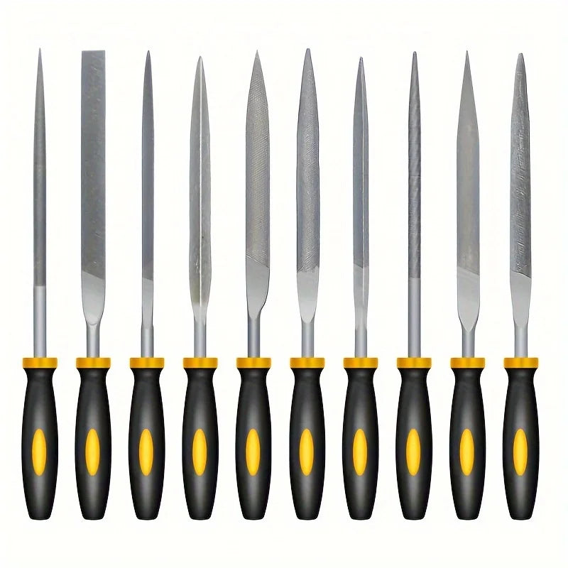 Precision Needle File Set for Woodworking – High-Carbon Steel