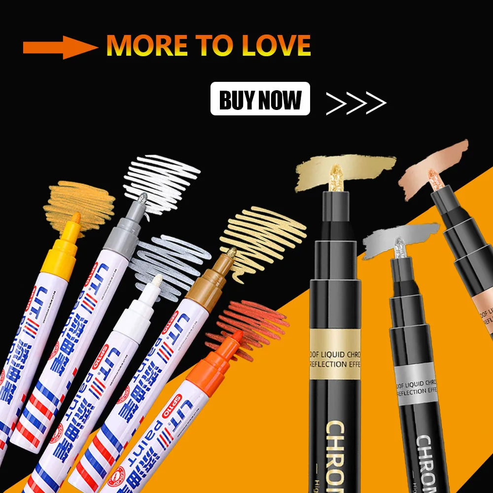 Auto Touch-Up Paint Pen, Scratch Fill Marker