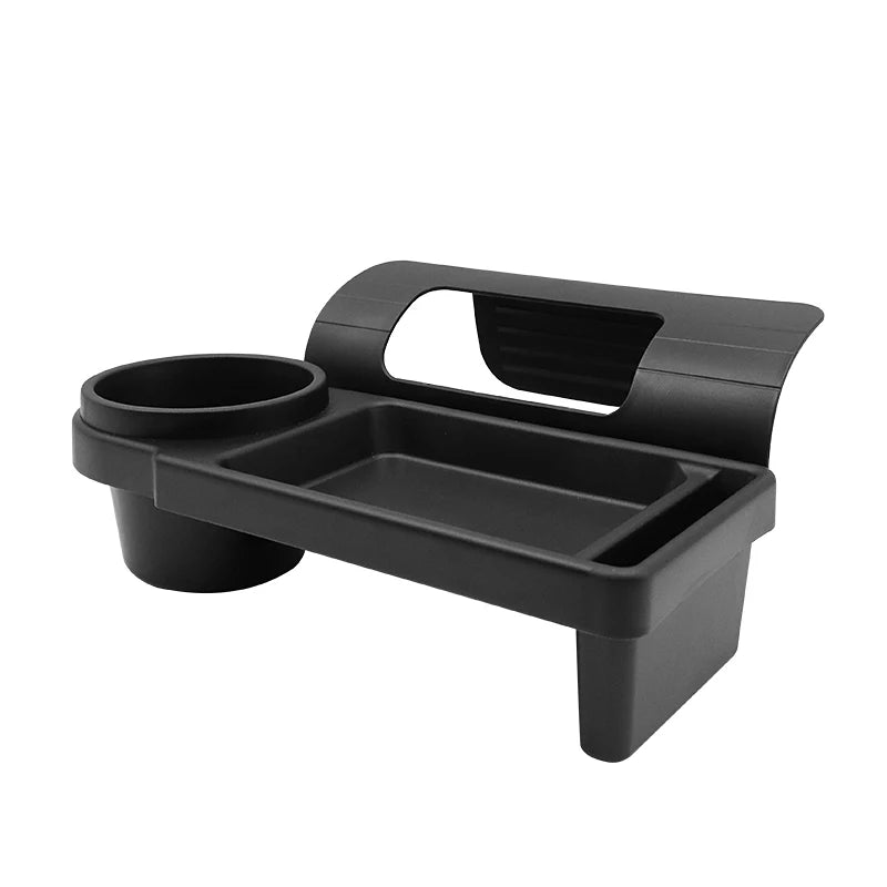 Car Organizer Box With Cup Holder Drink Holder Side Door Window Phone Slot Hanging Storage Rack For Vehicle Interior Accessories