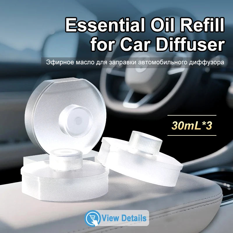 Battery Powered Car Aroma Diffuser with Auto Shut-Off