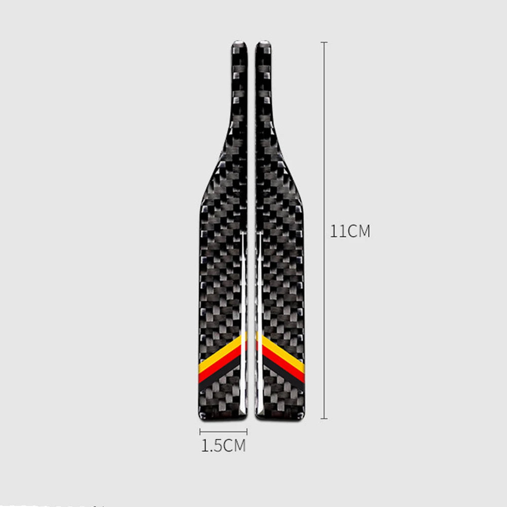 Rearview Mirror Anti-Collision Reflective Strips, Universal Fit