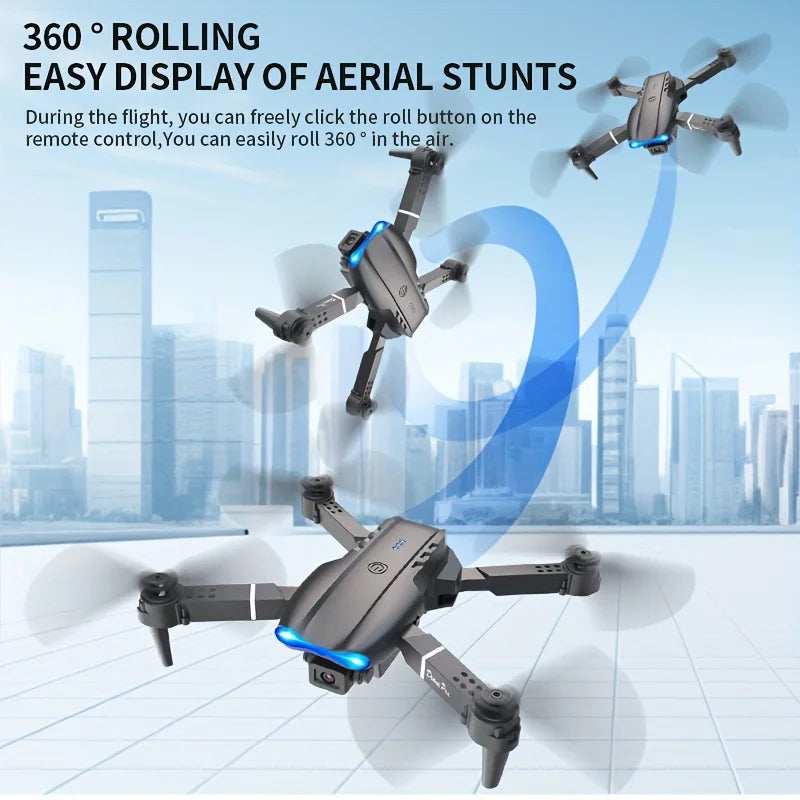 E99 Pro Max Foldable Drone with Dual HD Camera and Remote - view 4