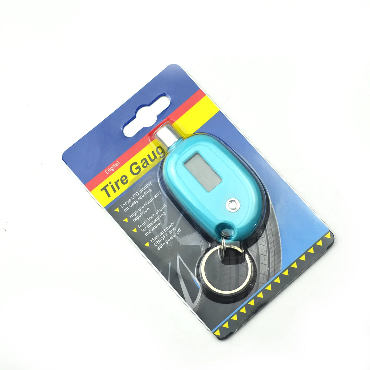Digital Tire Gauge with LCD Display, Car Motorcycle Air Pressure Tester