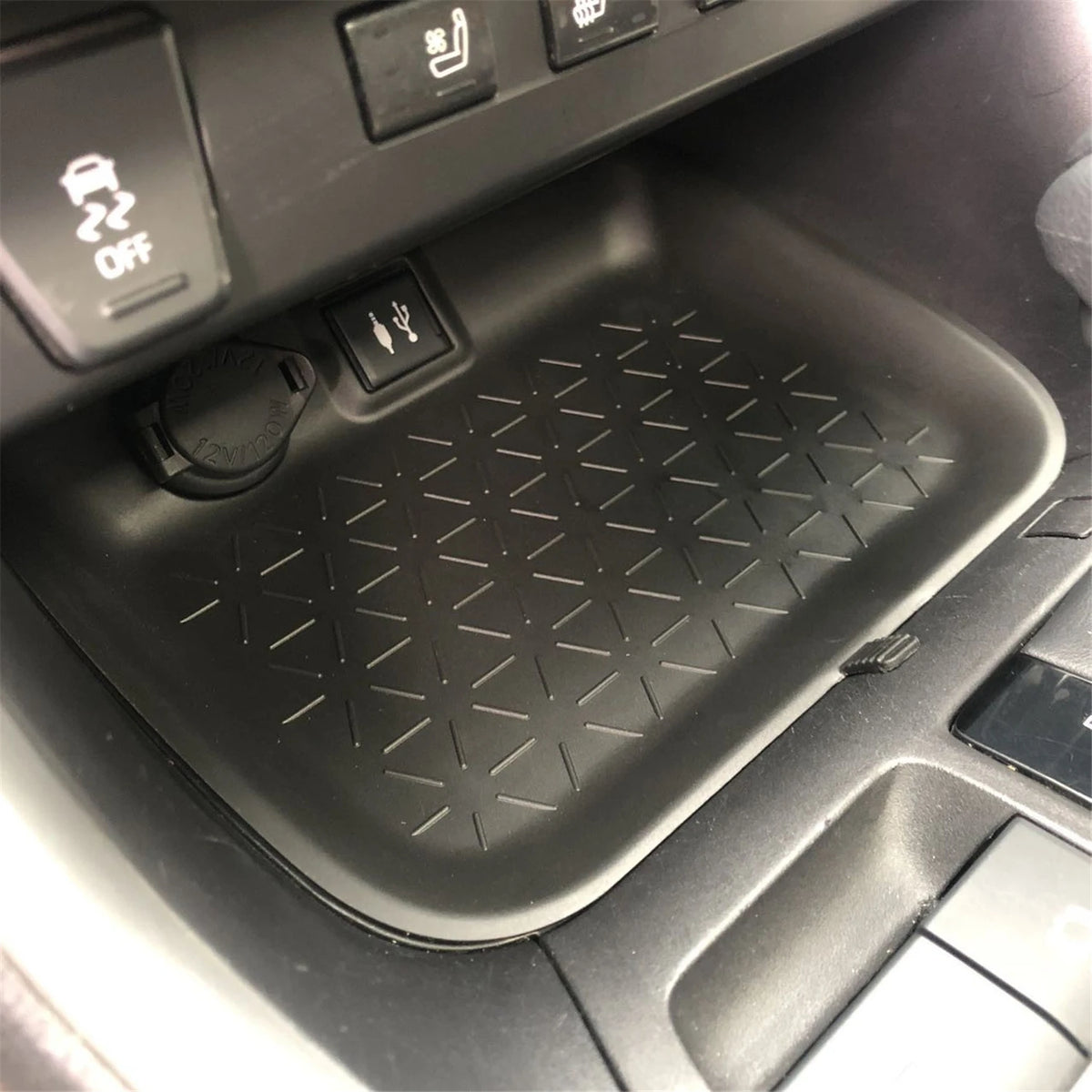 Silicone Center Console Storage Pads for Toyota RAV4 2020-2025