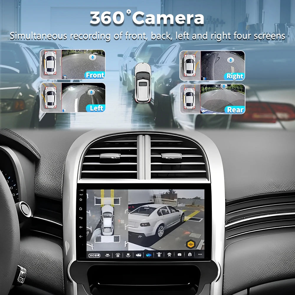 Chevy Malibu 2012-2015 CarPlay Receiver with 9" QLED Touchscreen - image 3