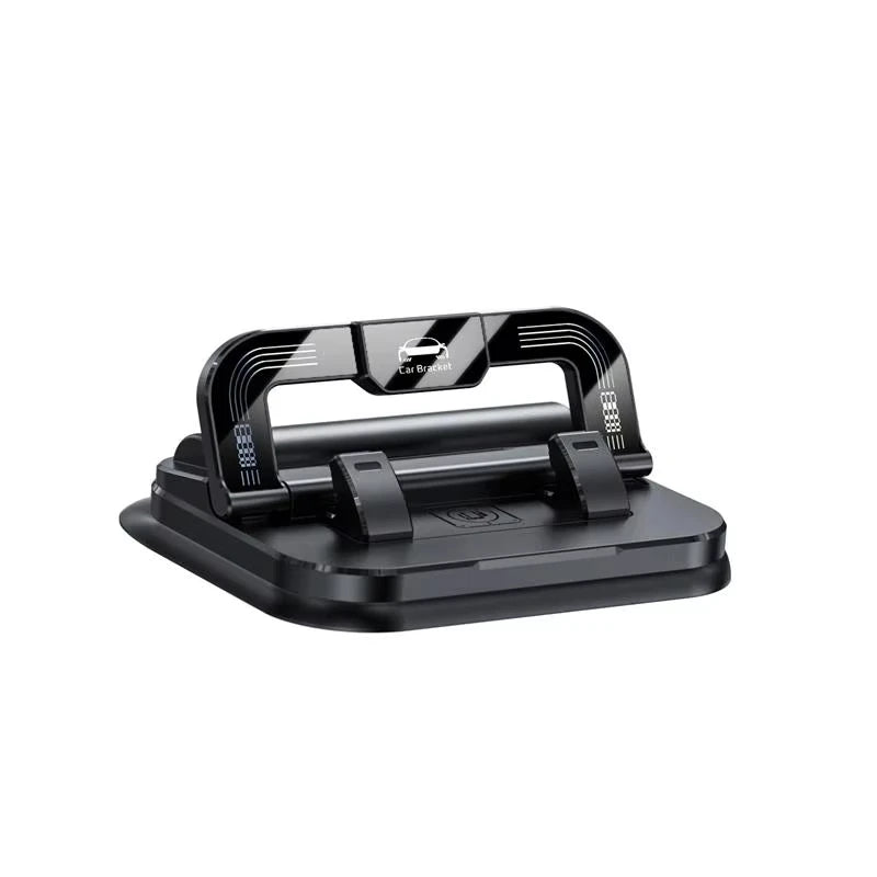 360° Rotatable Universal Car Phone Holder with Number Plate Dashboard Mount Easy Install Vehicle Mobile Phone Holder