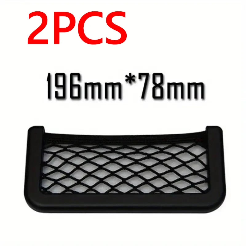 Adhesive Car Storage Net Pockets, Small or Large
