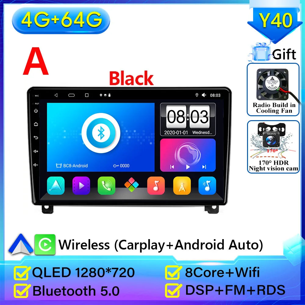 9-Inch Car Stereo for Peugeot 407 | Wireless CarPlay & Android Auto - image 14