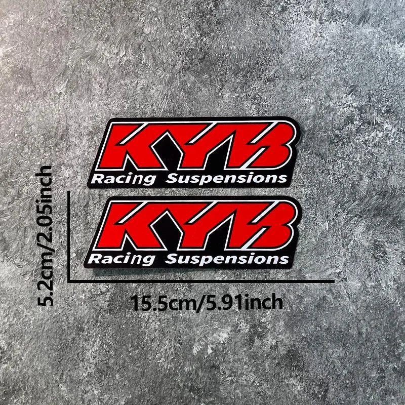 2-Pack KYB Front Fork Decals, Waterproof Vinyl - image 14