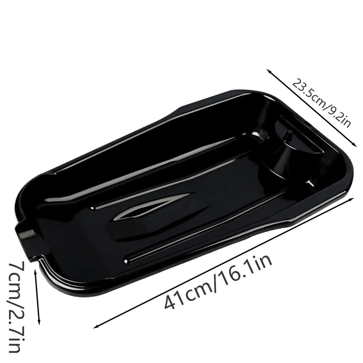 Motorcycle Oil Drain Pan Large Capacity Leak-Proof design Oil Change Container For for oil change operations in confined spaces