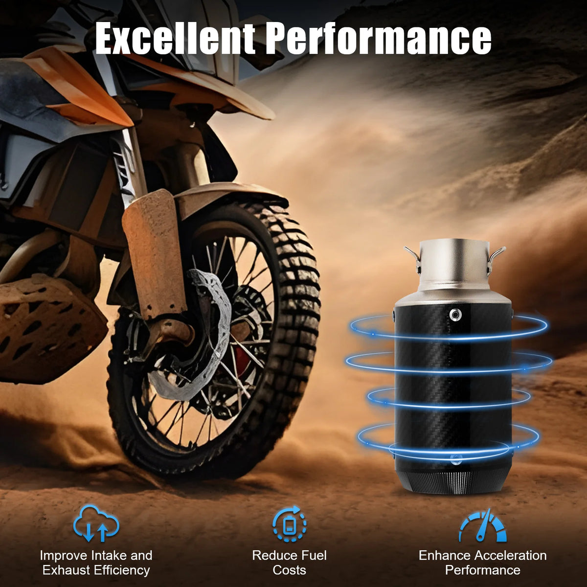 Carbon Fiber Exhaust Muffler for Kawasaki Z900 & GSX-R750 - image 12