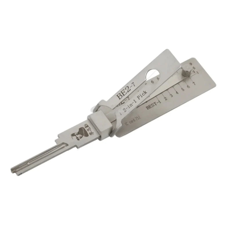 Lishi 2-in-1 Locksmith Tool for Home Door Locks (R52/KW1/SC1) - image 16