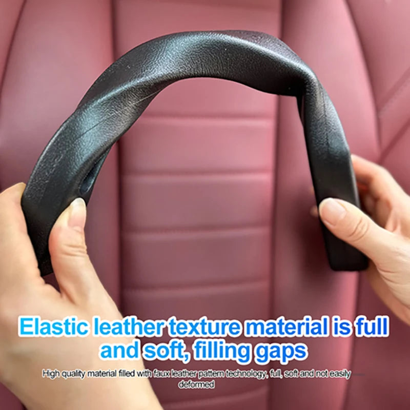 Car Seat Gap Filler, Universal Fit, Black or Brown