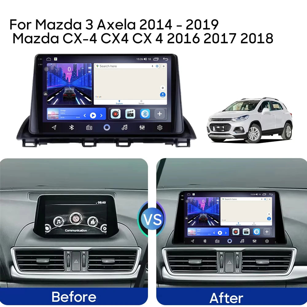 Mazda 3 Android Car Radio 2014-2019 with GPS, CarPlay & Bluetooth - image 5