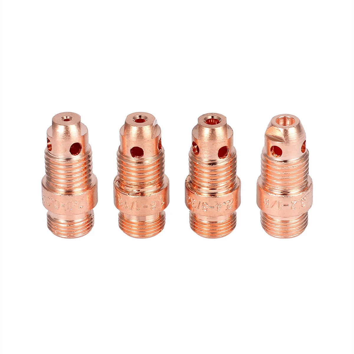 55 Pcs TIG Welding Torch Nozzle Ring Cover Gas Lens Glass Cup Kit WP-17/18/26