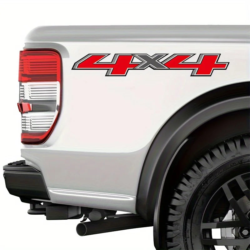4x4 Truck Bed Side Decals, 2 pcs