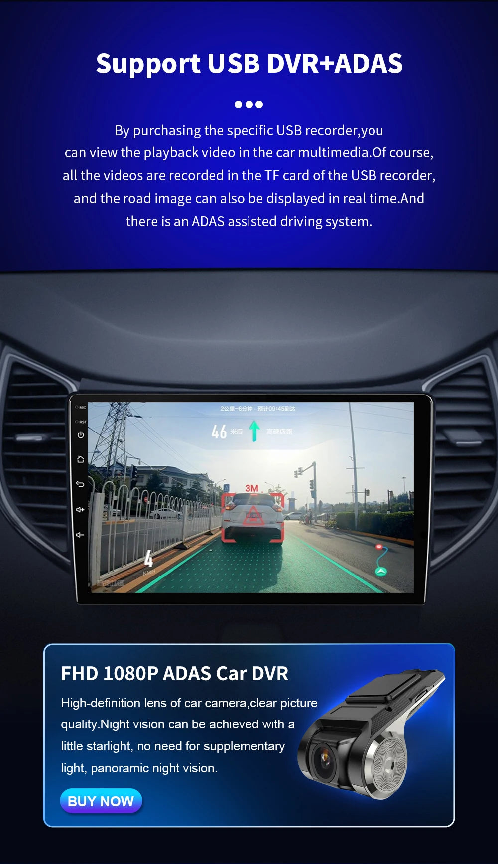 9" Android Car Stereo for Chevy GMC with CarPlay & Android Auto - image 25