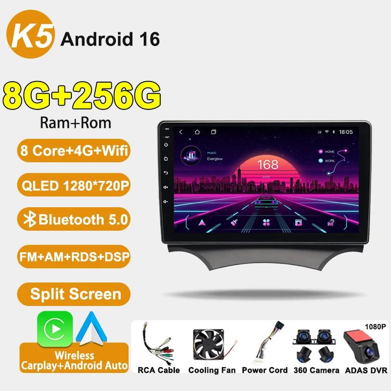 Ford Ka 9-Inch Multimedia Radio with GPS, Android Auto & CarPlay - image 23