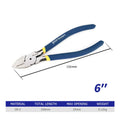 5/6/7 Inch Professional Cutting Pliers Wire Stripping Tool Side Cutter Cable Burrs Nipper Electricians DIY Repair Hand Tools