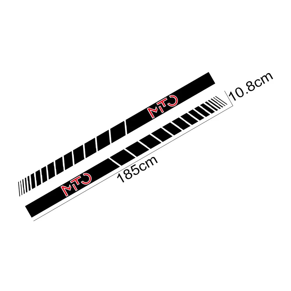 Alfa Romeo Mito Side Skirt Decals - 2pcs Vinyl Sticker Set - image 5