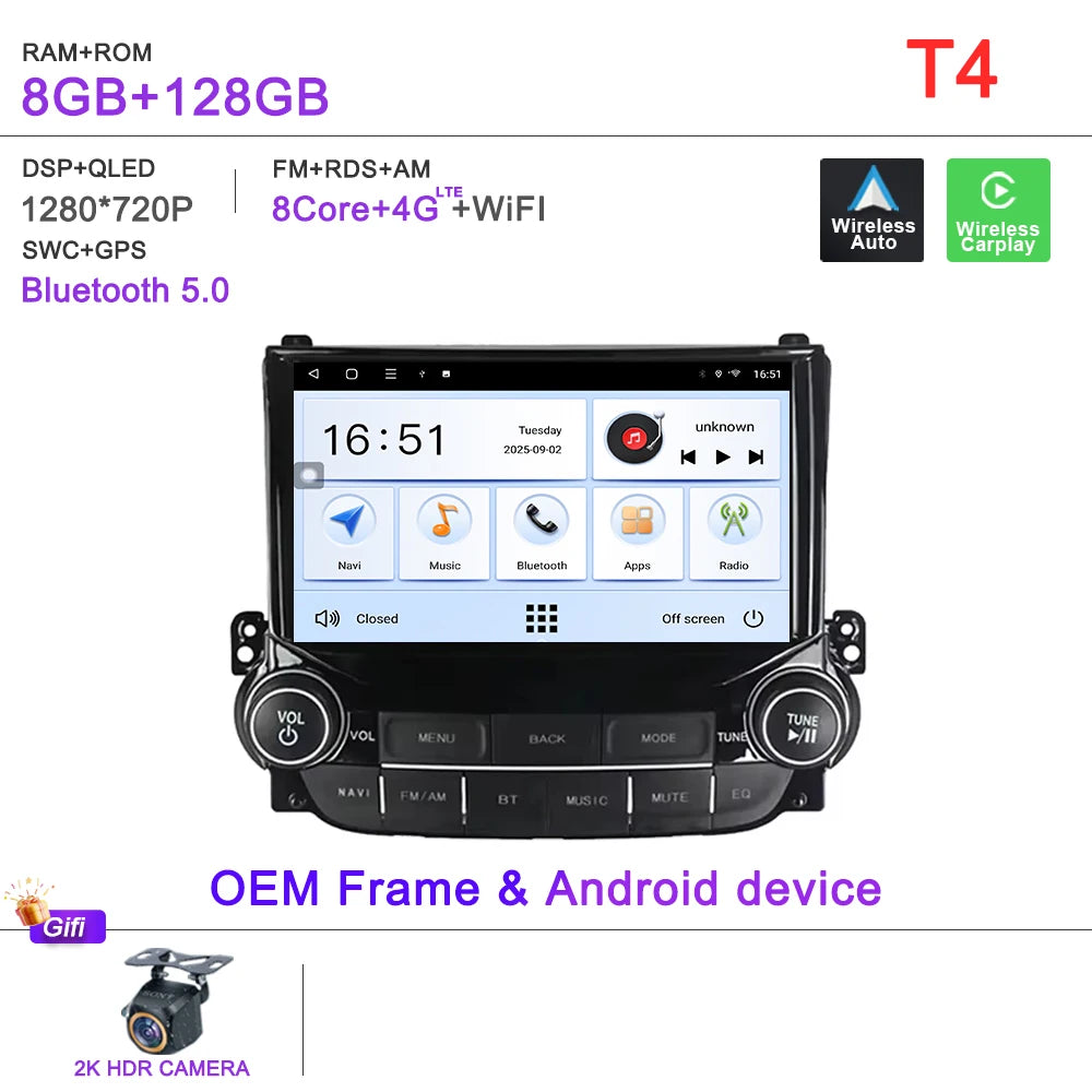 Android GPS Car Stereo for Chevrolet Malibu 2012-2015 - image 25