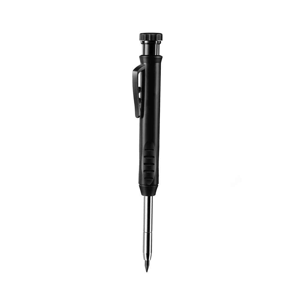 Deep Hole Carpenter Pencil with Built-in Sharpener & Refills - image 16