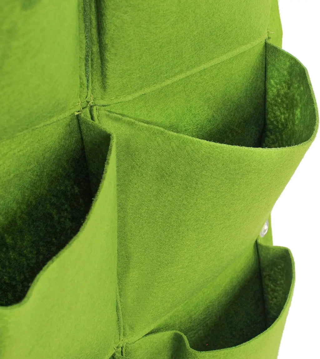 Felt Vertical Wall Planter Bag – Hanging Garden Holder