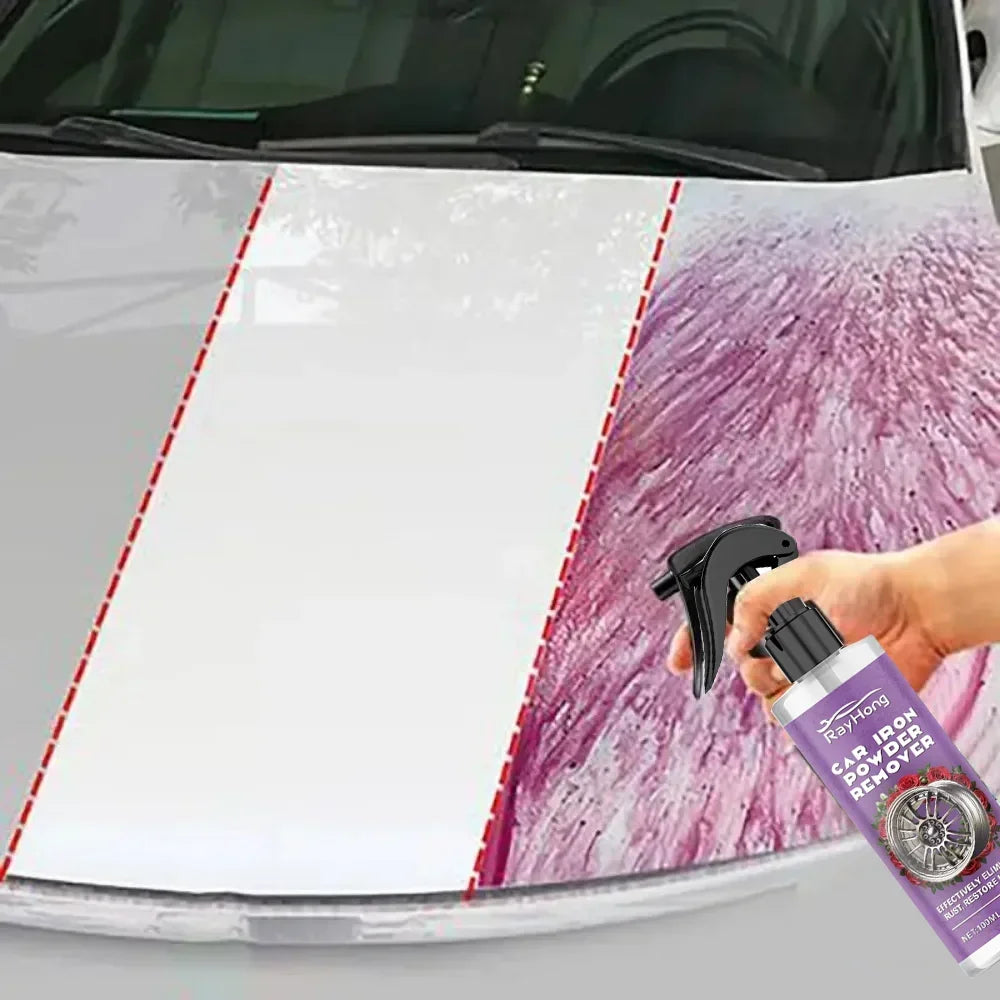 Iron Powder Remover Spray for Car Paint and Wheels