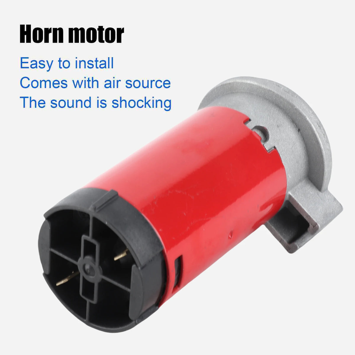12V Air Horn Compressor 105-115db Auto Horn Air Pump Motor for Cars Trucks Boats